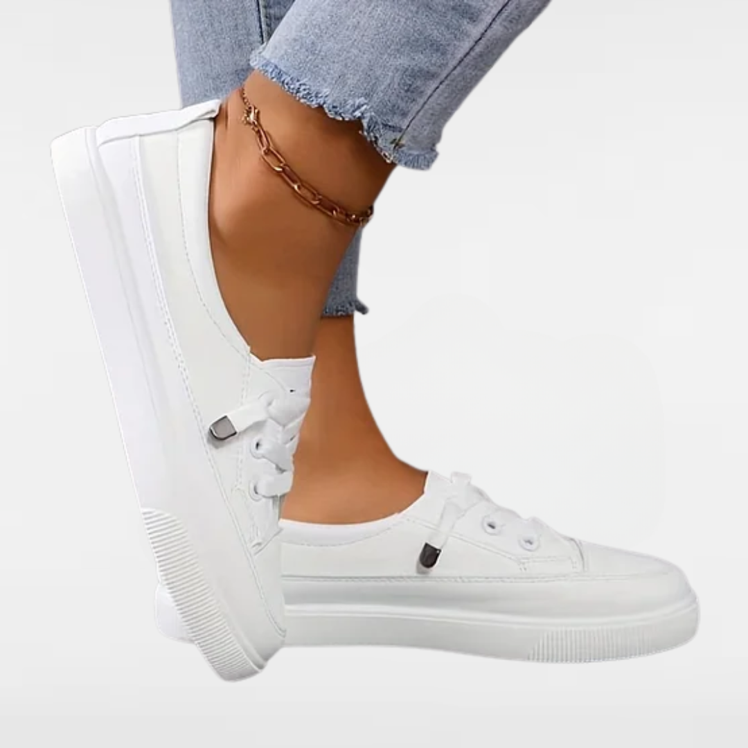 Krizzy modern orthopedic shoes for women by Christine Brewer, stylish comfort walking shoes with supportive design.