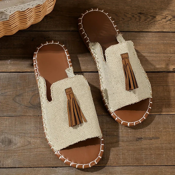 Lorraine casual orthopedic sandals for women by Christine Brewer, featuring comfortable design and supportive sole.