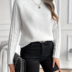Christine Brewer Rosalind knit sweater for women, cozy and stylish with a textured knit pattern, perfect for casual wear.