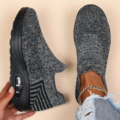 Christine Brewer Harper air cushion orthopedic women's walking shoes with cushioned soles and supportive design.