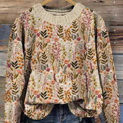 Christine Brewer Celeste knit sweater for women, cozy and stylish with a textured knit pattern, perfect for casual wear.