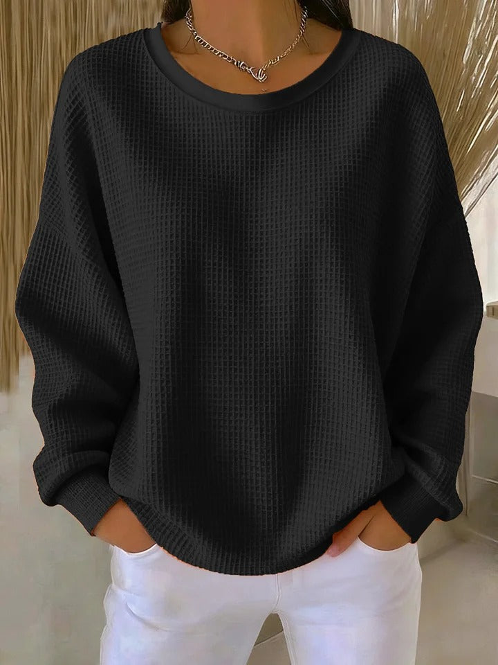 Christine Brewer Abigail relaxed fit sweater in chic classic style, featuring a soft knit fabric and stylish design.