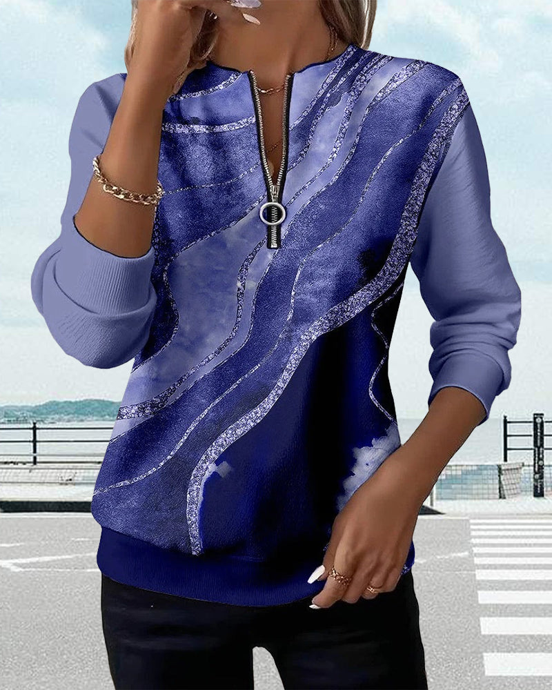 Vintage Hannah long sleeve sweatshirt by Christine Brewer, featuring a cozy, classic hoodie design with a soft fabric texture.