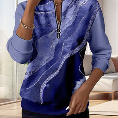 Vintage Hannah long sleeve sweatshirt by Christine Brewer, featuring a cozy hoodie with a relaxed fit and stylish design.