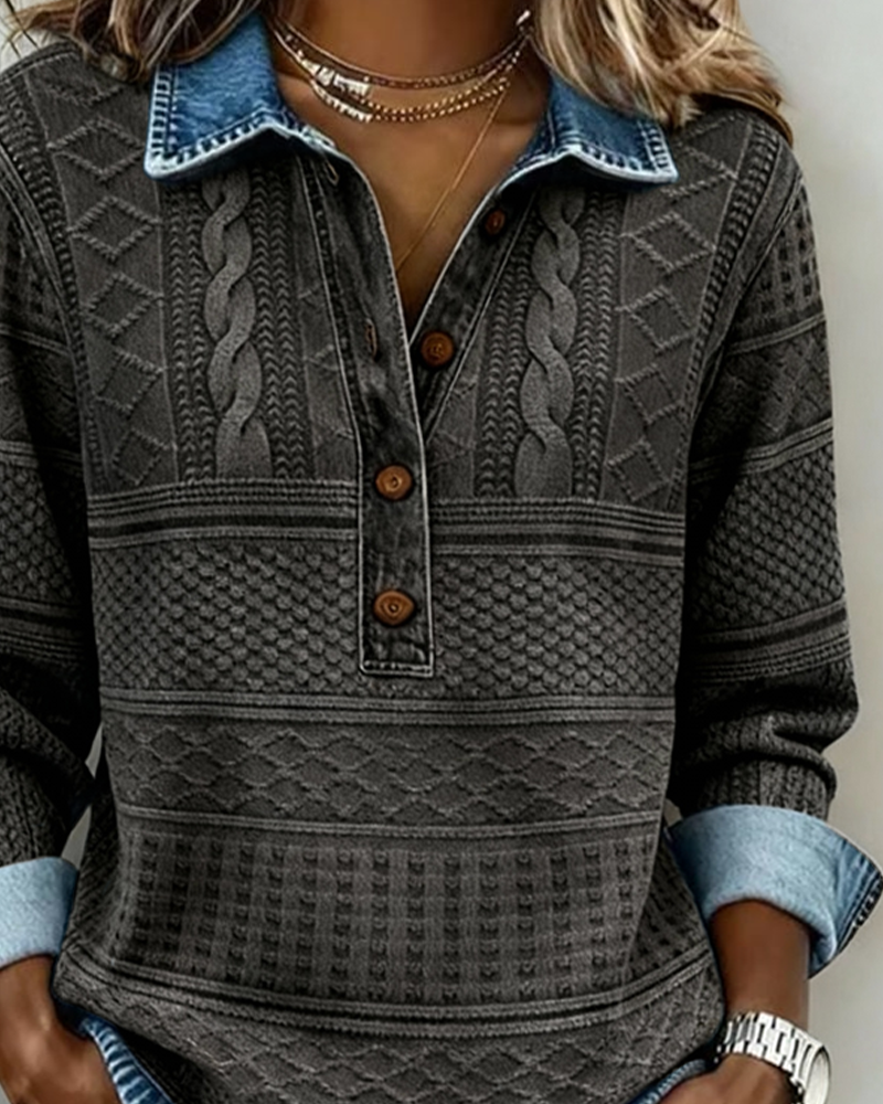 Christine Brewer Mia relaxed fit sweatshirt featuring elegant, refined design with soft fabric and a comfortable fit.