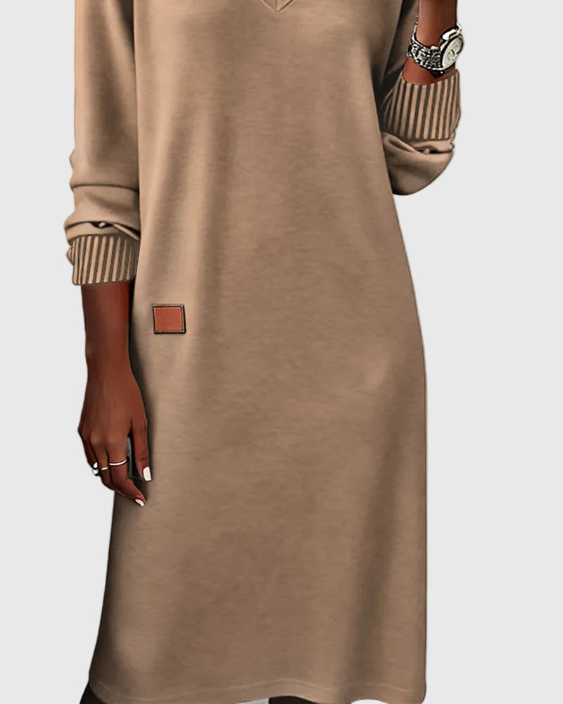 Alice | Casual Dress Women Flowy Stretch Fitted Party Evening Dinner Fall Winter