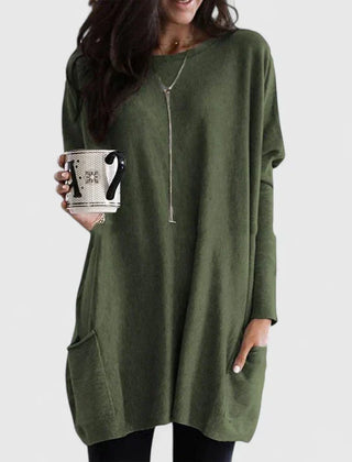 Cream-colored knit sweater for women by Christine Brewer, featuring a cozy, textured design perfect for stylish winter wear.
