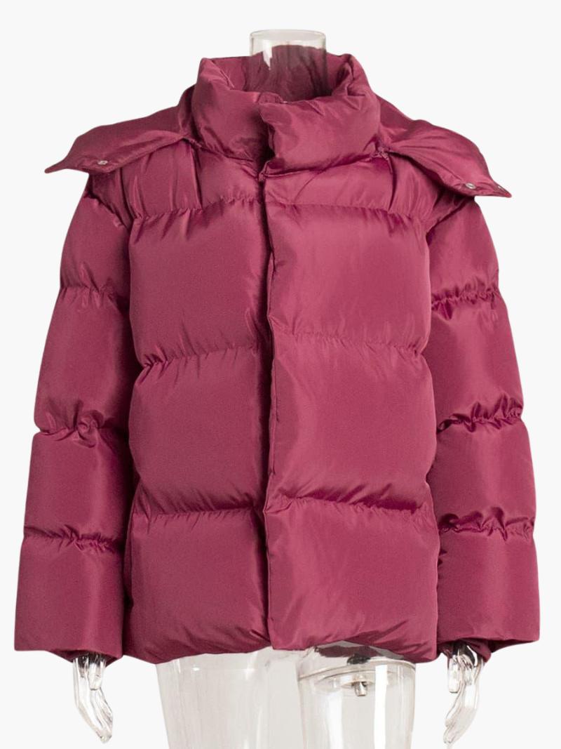Katrina | Quilted Hooded Puffer Jacket for Women