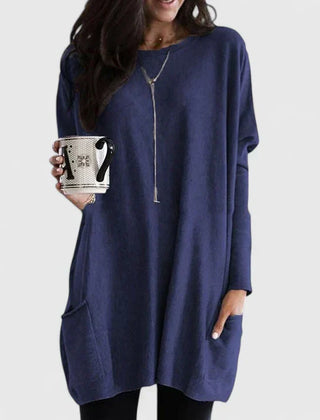 Christine Brewer Maya women's relaxed fit knit sweater in a versatile, cozy design, featuring a comfortable sweater for everyday wear.