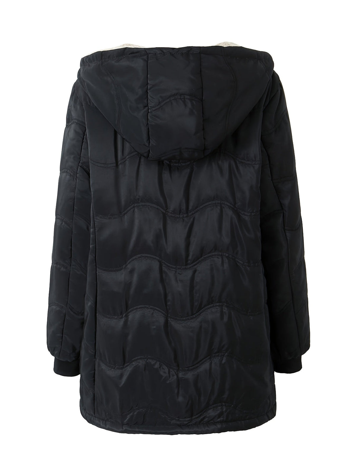 Doreen | Sherpa-Lined Quilted Hooded Puffer Jacket for Women