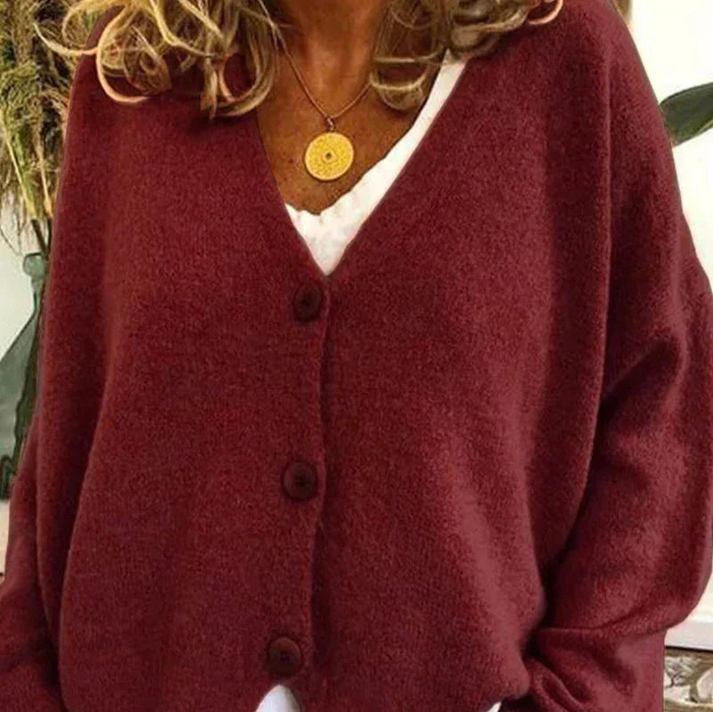 Annette | V-Neck Cardigan for Women