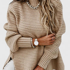 Christine Brewer Joy knit sweater for women, cozy and stylish, featuring a classic design in soft, comfortable fabric.