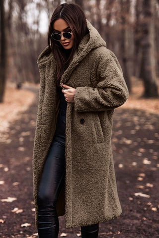 Carolyn | Faux Fur Hooded Coat for Women