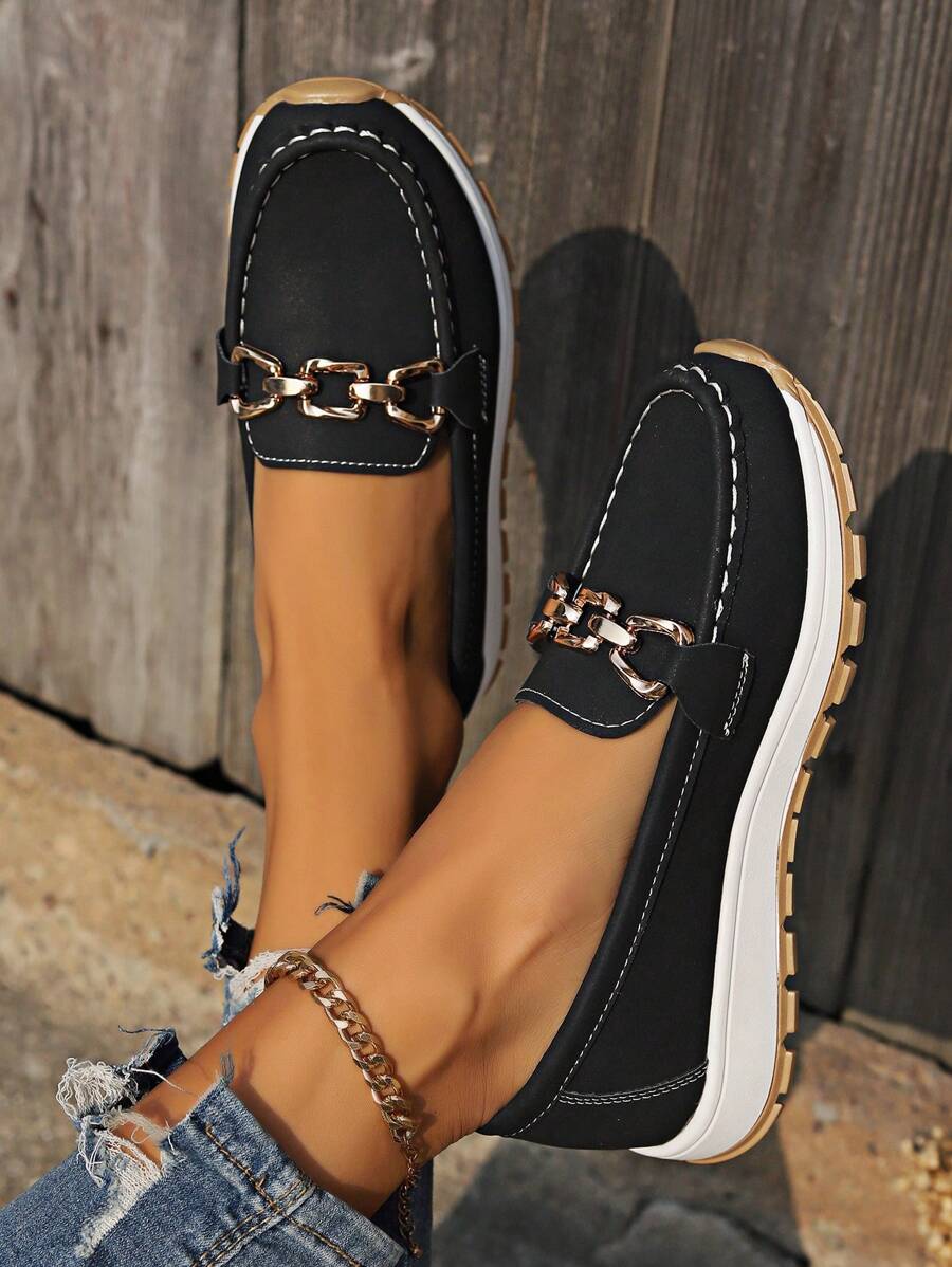 Mia non-slip orthopedic loafers for women by Christine Brewer, featuring a comfortable design and casual style.