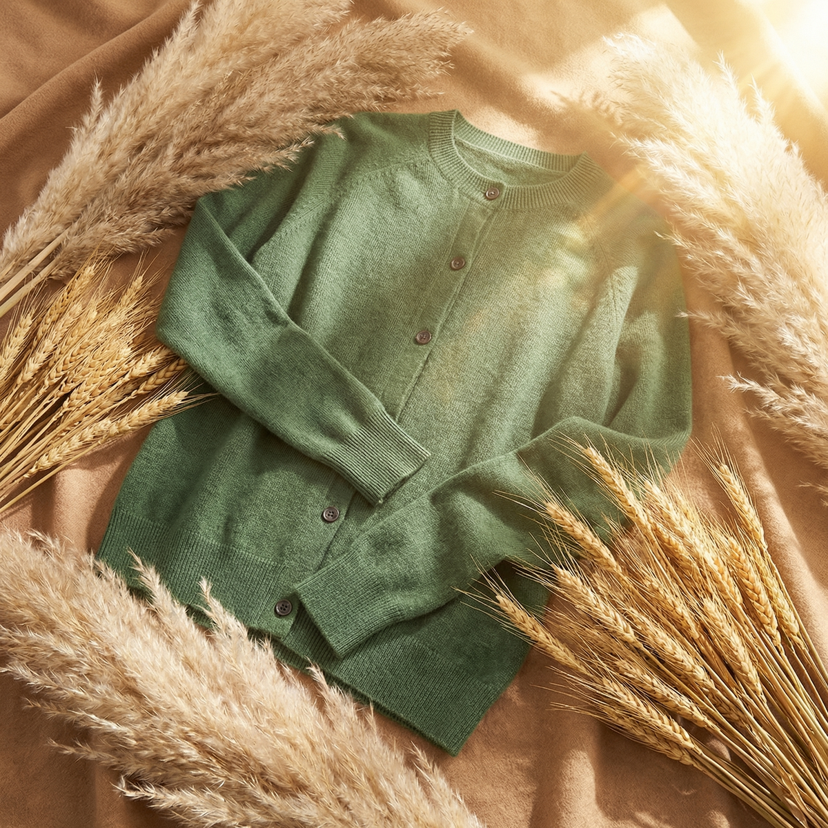 Avery | Merino Wool Cardigan Knit Sweater Winter Warm Long Sleeve Layering Classic Fit Fall