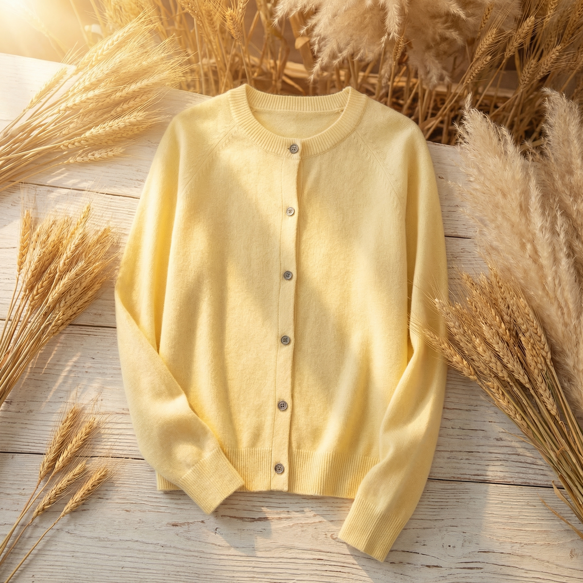 Avery | Merino Wool Cardigan Knit Sweater Winter Warm Long Sleeve Layering Classic Fit Fall