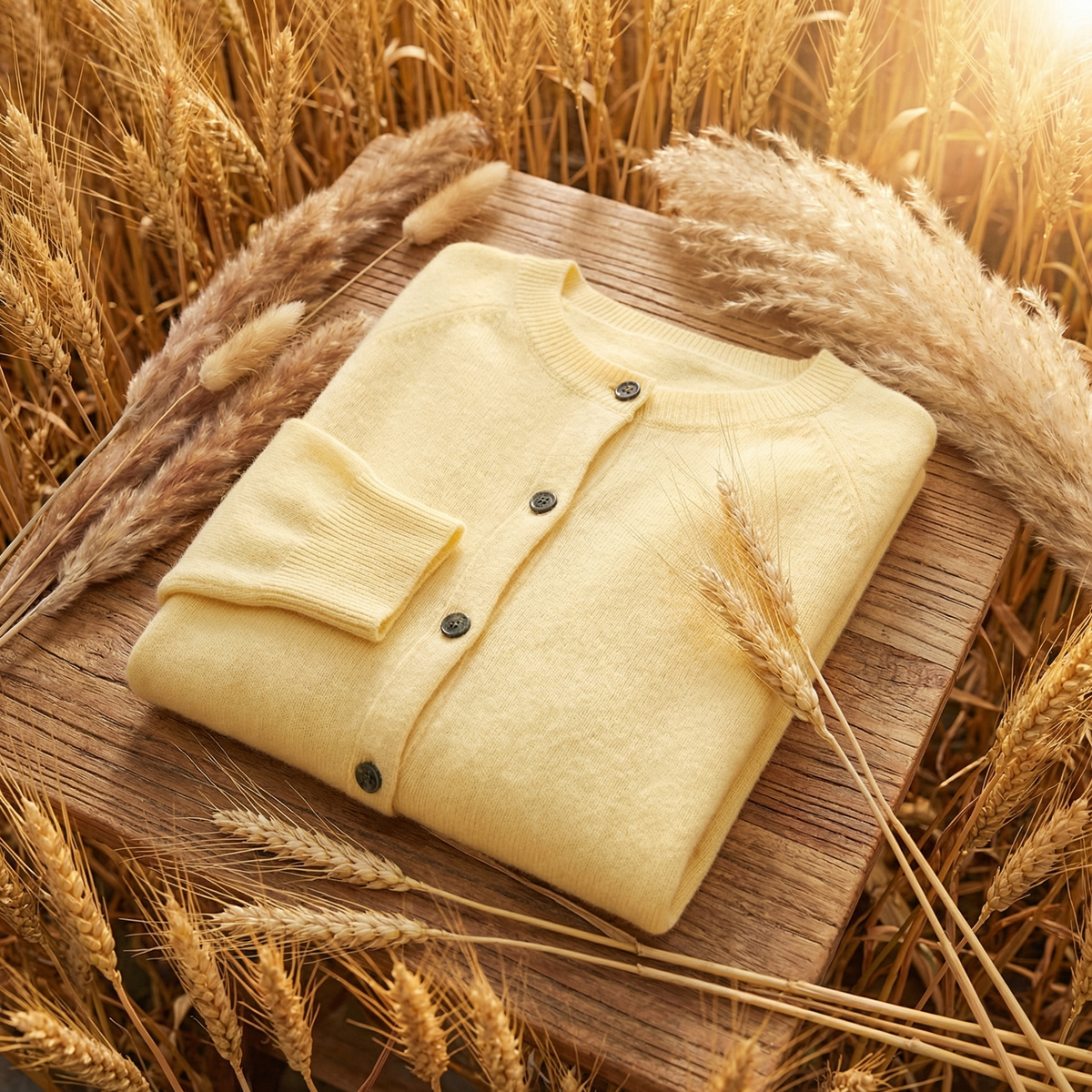 Avery | Merino Wool Cardigan Knit Sweater Winter Warm Long Sleeve Layering Classic Fit Fall