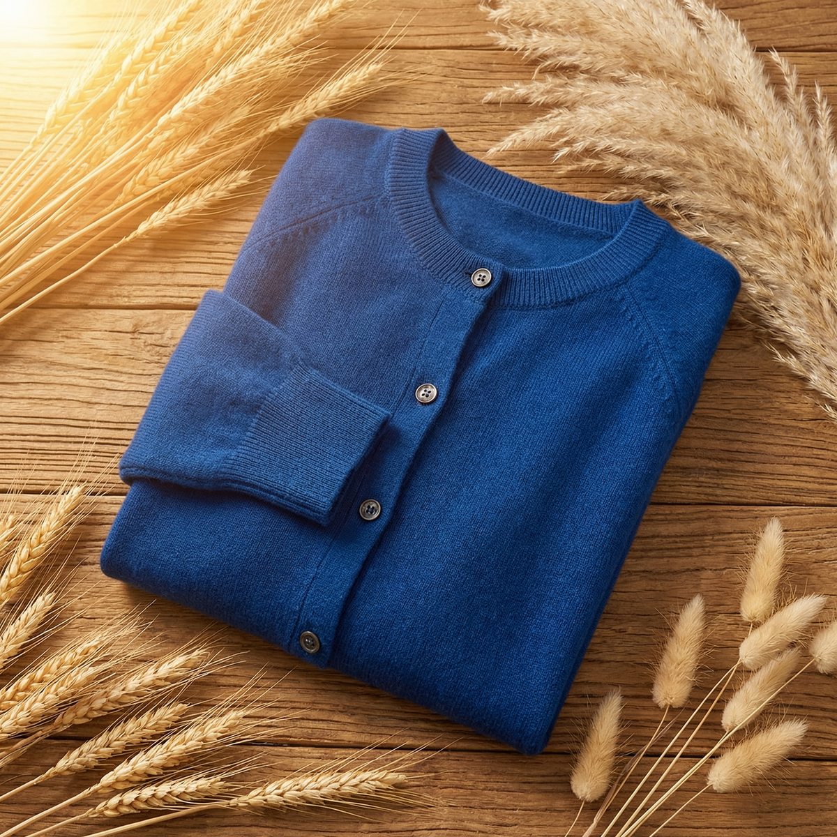Avery | Merino Wool Cardigan Knit Sweater Winter Warm Long Sleeve Layering Classic Fit Fall