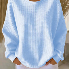 Women’s knit sweater by Christine Brewer, Nova collection, featuring a cozy, stylish design in soft fabric.