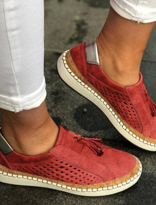 Christine Brewer Arden Orthoflex slip-on shoes for women, orthopedic comfort walking shoes with supportive design.