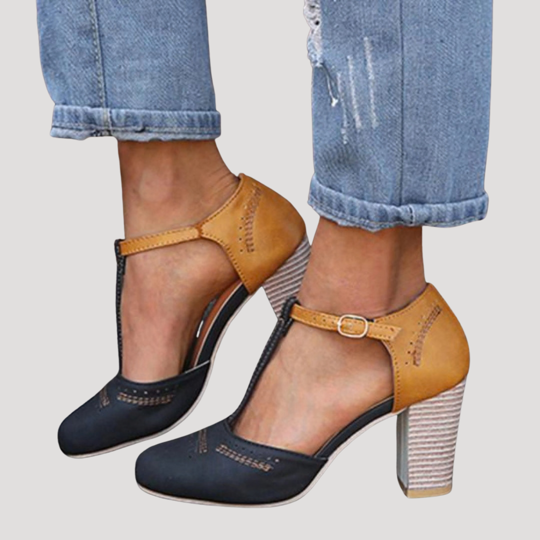 Nicola | Comfort Block Heel Heels for Women