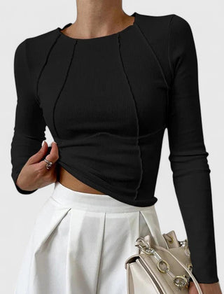 Women’s Eleanor top by Christine Brewer, featuring a stylish, casual design with a comfortable fit and soft fabric.