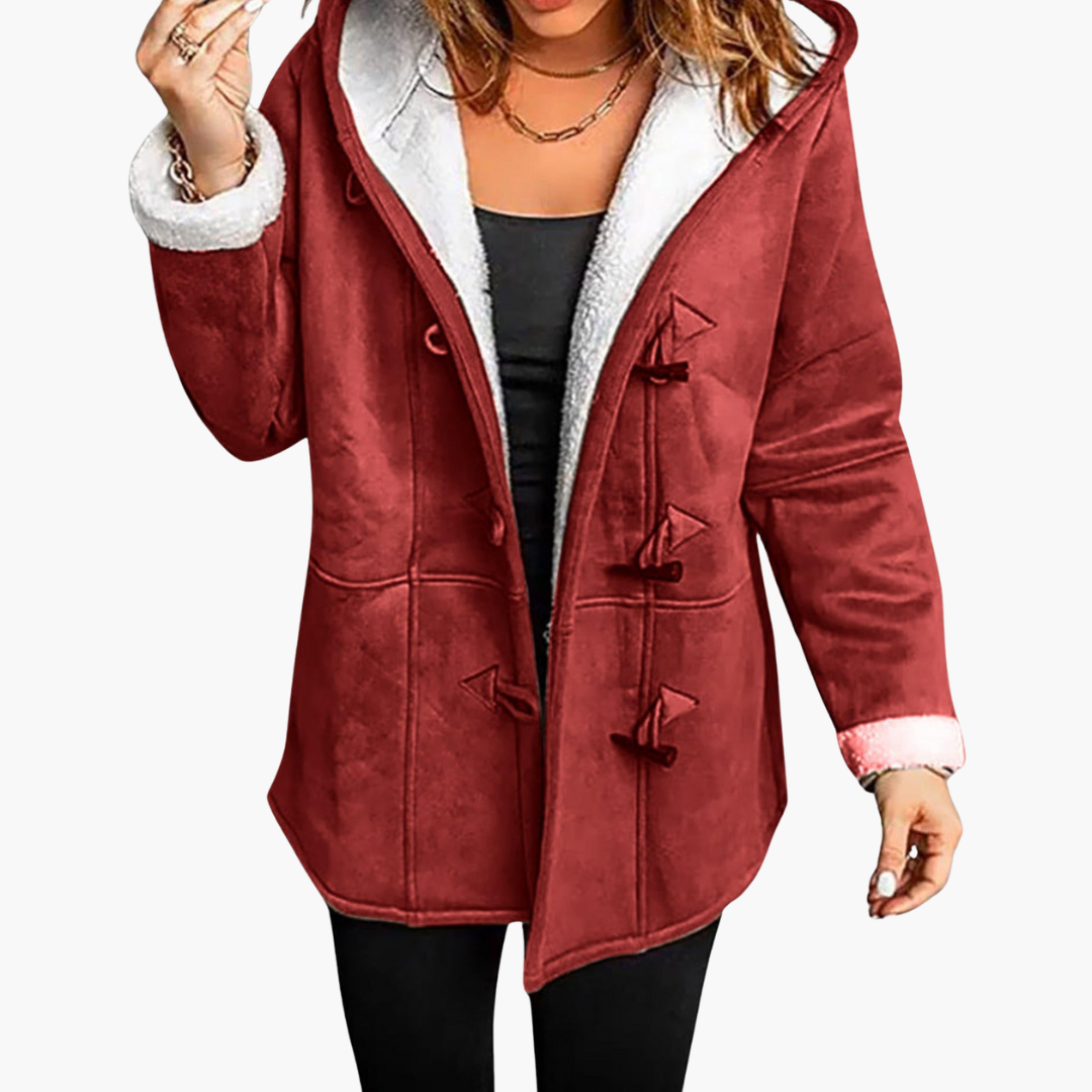 Elspeth | Hooded Fleece Jacket for Women