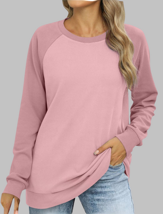 Women’s Molly sweatshirt by Christine Brewer, soft and cozy gray sweatshirt with relaxed fit, ideal for casual wear.