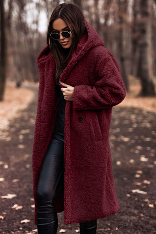 Carolyn | Faux Fur Hooded Coat for Women