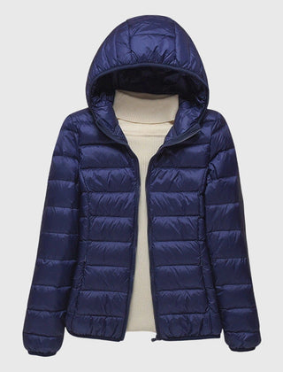 Lightweight quilted jacket by Christine Brewer, Lily Ultra-Light Quilted Jacket in soft fabric with a sleek design and subtle quilting.