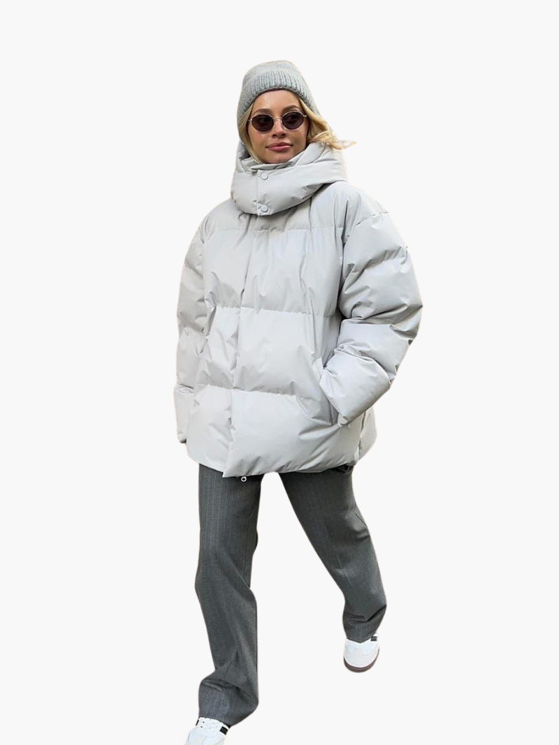 Katrina | Quilted Hooded Puffer Jacket for Women