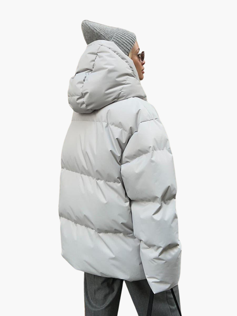 Katrina | Quilted Hooded Puffer Jacket for Women
