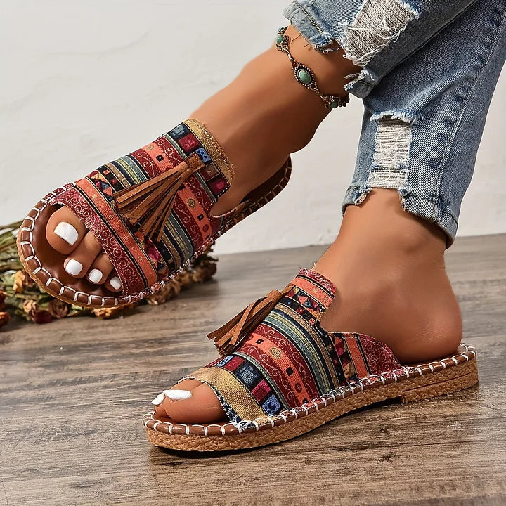 Lorraine casual orthopedic sandals for women by Christine Brewer, featuring comfortable design and supportive footbed.