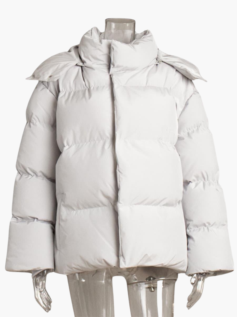 Katrina | Quilted Hooded Puffer Jacket for Women
