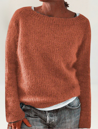 Women’s knit sweater from Christine Brewer's Talia collection, featuring a cozy, stylish design in soft fabric.