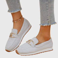 Susana orthopedic loafers slip-on shoes by Christine Brewer, featuring comfortable design and classic loafer style.