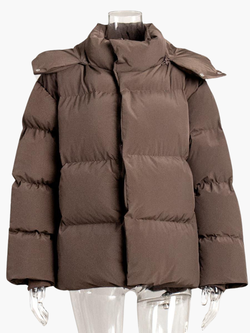 Katrina | Quilted Hooded Puffer Jacket for Women