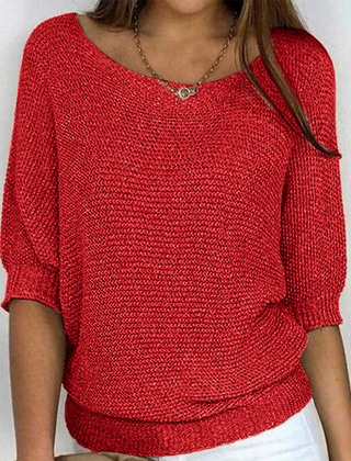 Christine Brewer Bianca knit sweater for women, featuring a cozy, stylish design in soft fabric with a classic fit.