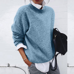 Women’s knit sweater from the Philippa #1752 Collection by Christine Brewer, featuring a cozy, stylish design in soft fabric.
