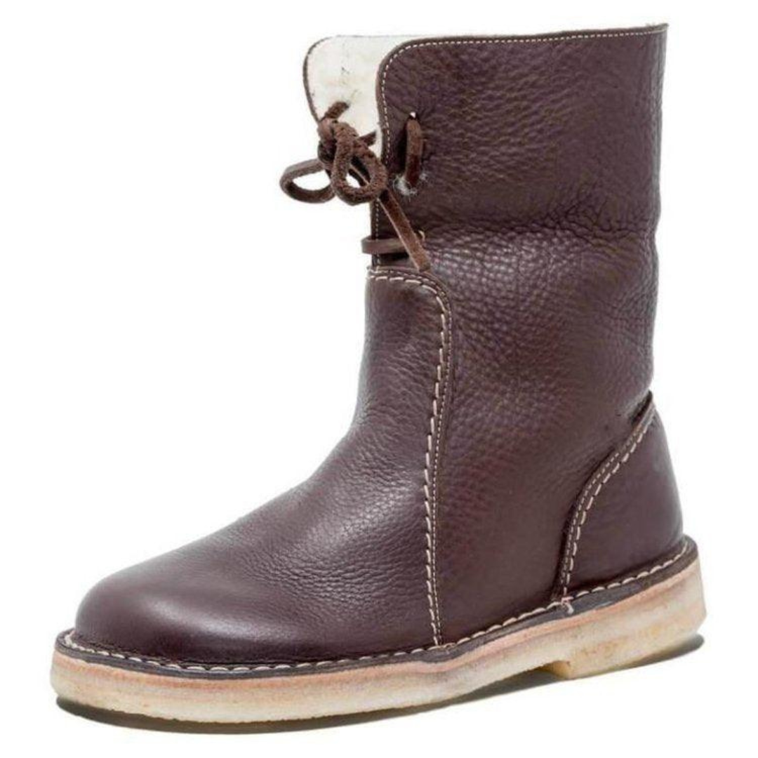 Marnie | Waterproof Boots, Ankle Boots, Women, Vegan Leather, Warm, Insulated, Winter, Windproof, Snow Boots,
