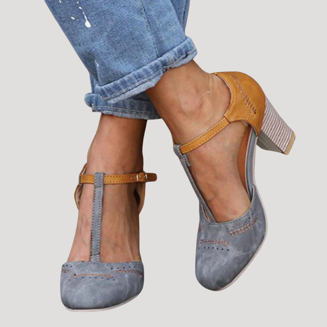 Nicola | Comfort Block Heel Heels for Women