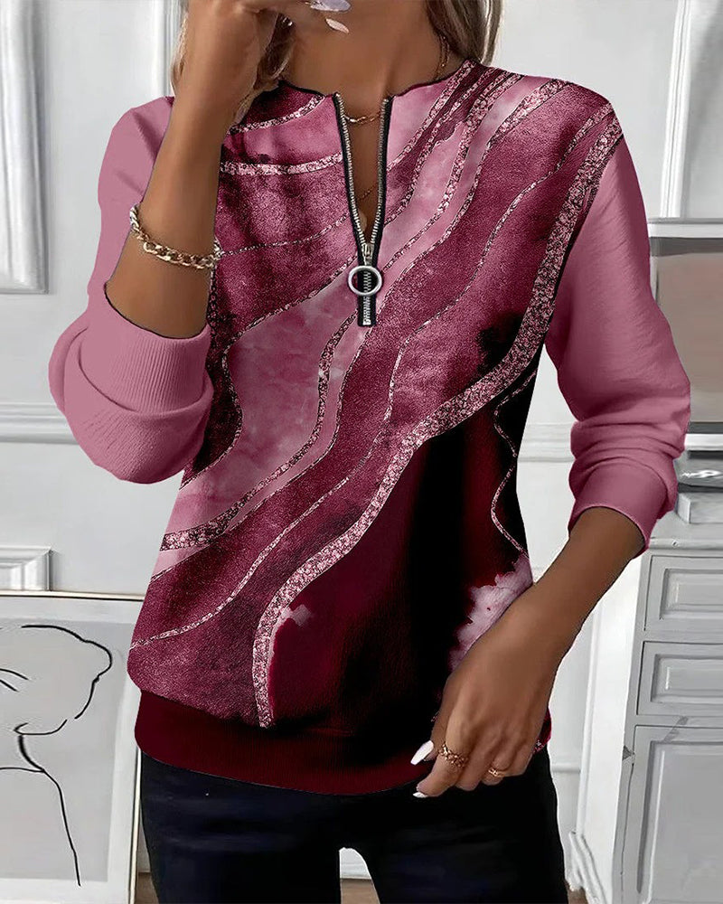 Vintage Hannah long sleeve sweatshirt by Christine Brewer, featuring a cozy fit and classic design in soft fabric.