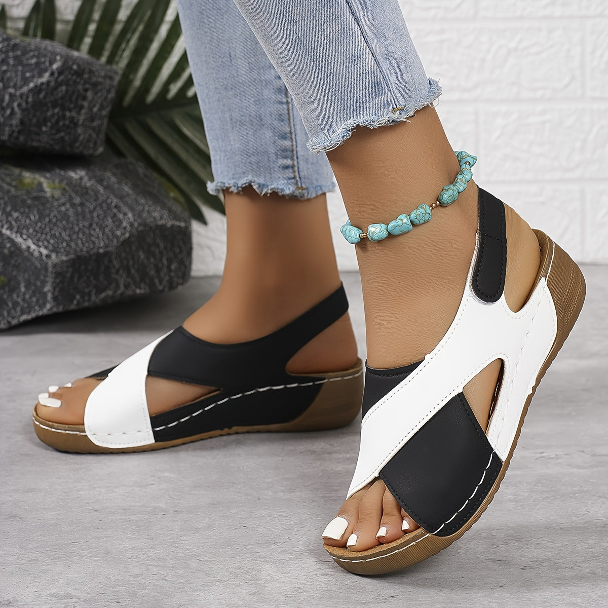 Comfortable orthopedic sandal for women from Christine Brewer, featuring supportive design and cushioned footbed.