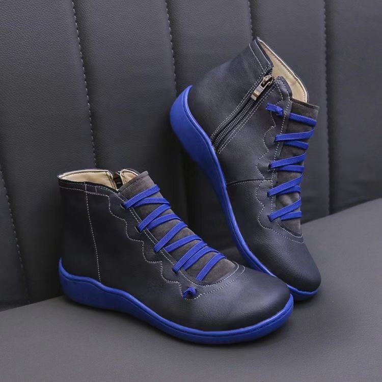 Evie | Boots, Women, Ankle Boots, Wedge, Slip On, Winter, Warm, Fall, Casual, Booties