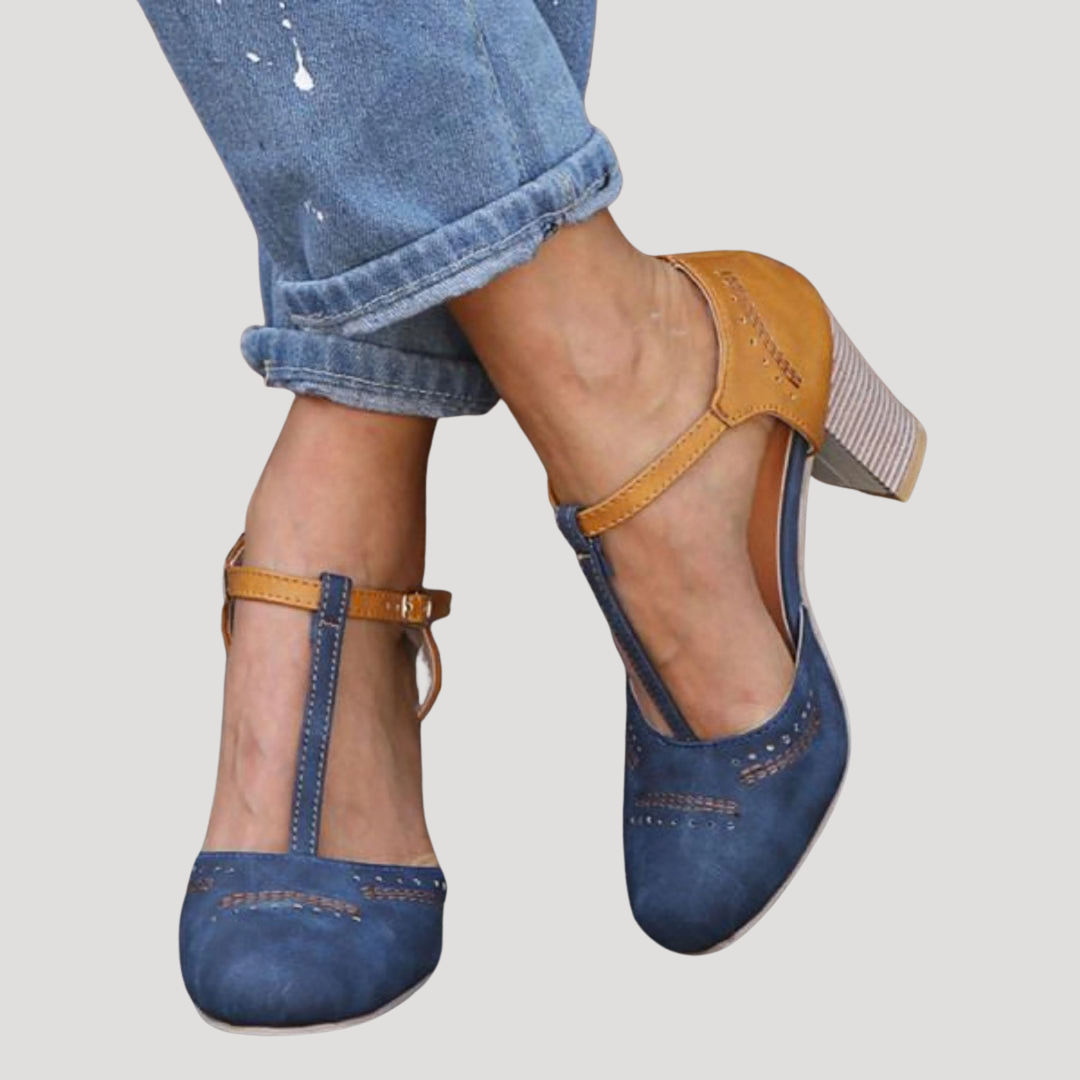 Nicola | Comfort Block Heel Heels for Women