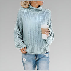Amy Winifred ribbed orange sweater for women by Christine Brewer, featuring a cozy, fitted knit design.