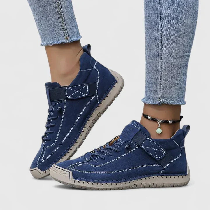 Comfortable Kymberleigh orthopedic sneakers for women by Christine Brewer, designed for supportive walking and everyday wear.