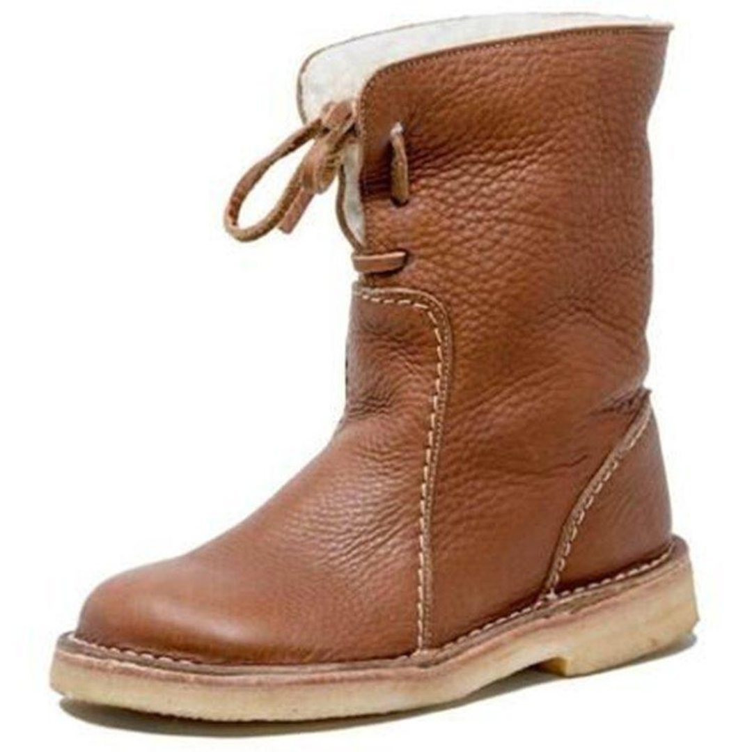 Marnie | Waterproof Boots, Ankle Boots, Women, Vegan Leather, Warm, Insulated, Winter, Windproof, Snow Boots,