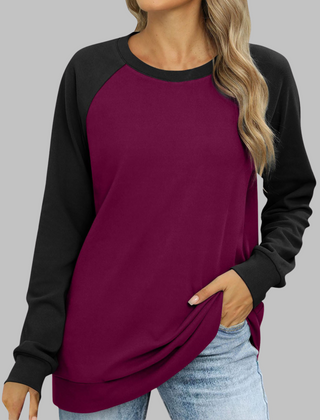 Josephine versatile chic long sleeve sweatshirt by Christine Brewer, shown in a stylish, comfortable fit with a soft fabric texture.