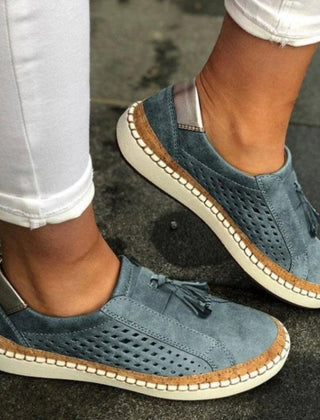 Christine Brewer Arden Orthoflex slip-on shoes for women, orthopedic comfort walking shoes with supportive design.